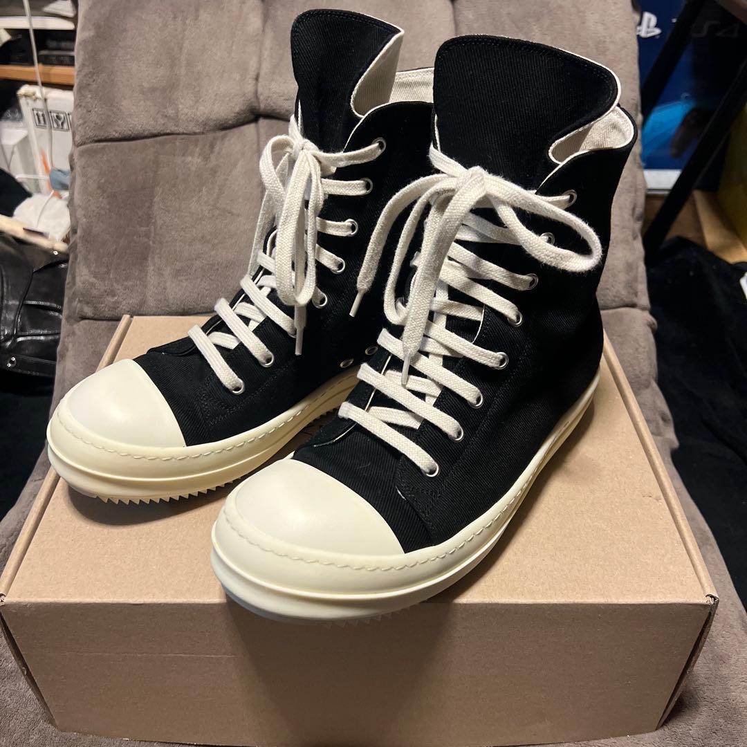 靴 RickOwens DRKSHDW Ramones sneaks 40