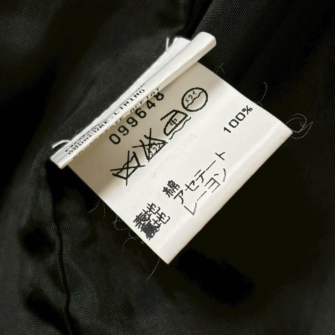 フランス製 agnès b. HOMME ステンカラーコート　希少　黒