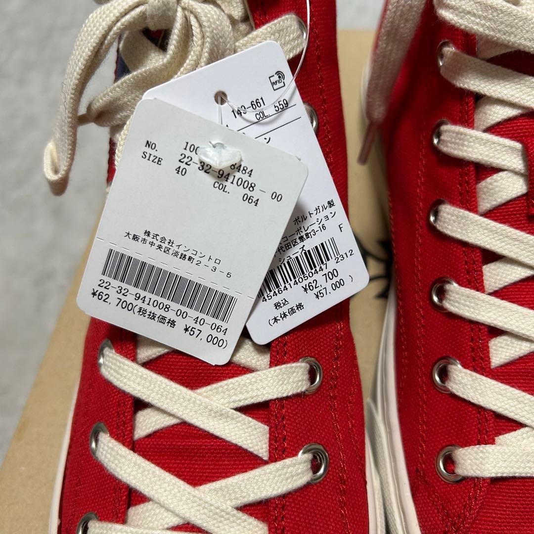 Vivienne Westwoodスニーカー　レッド　オーブペイント25㎝