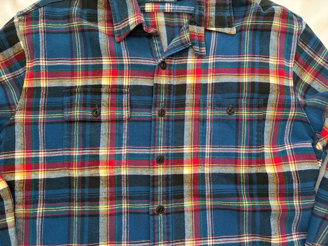 ポロ ラルフローレン 長袖シャツ ライトネルシャツ XXL ガチャポケ