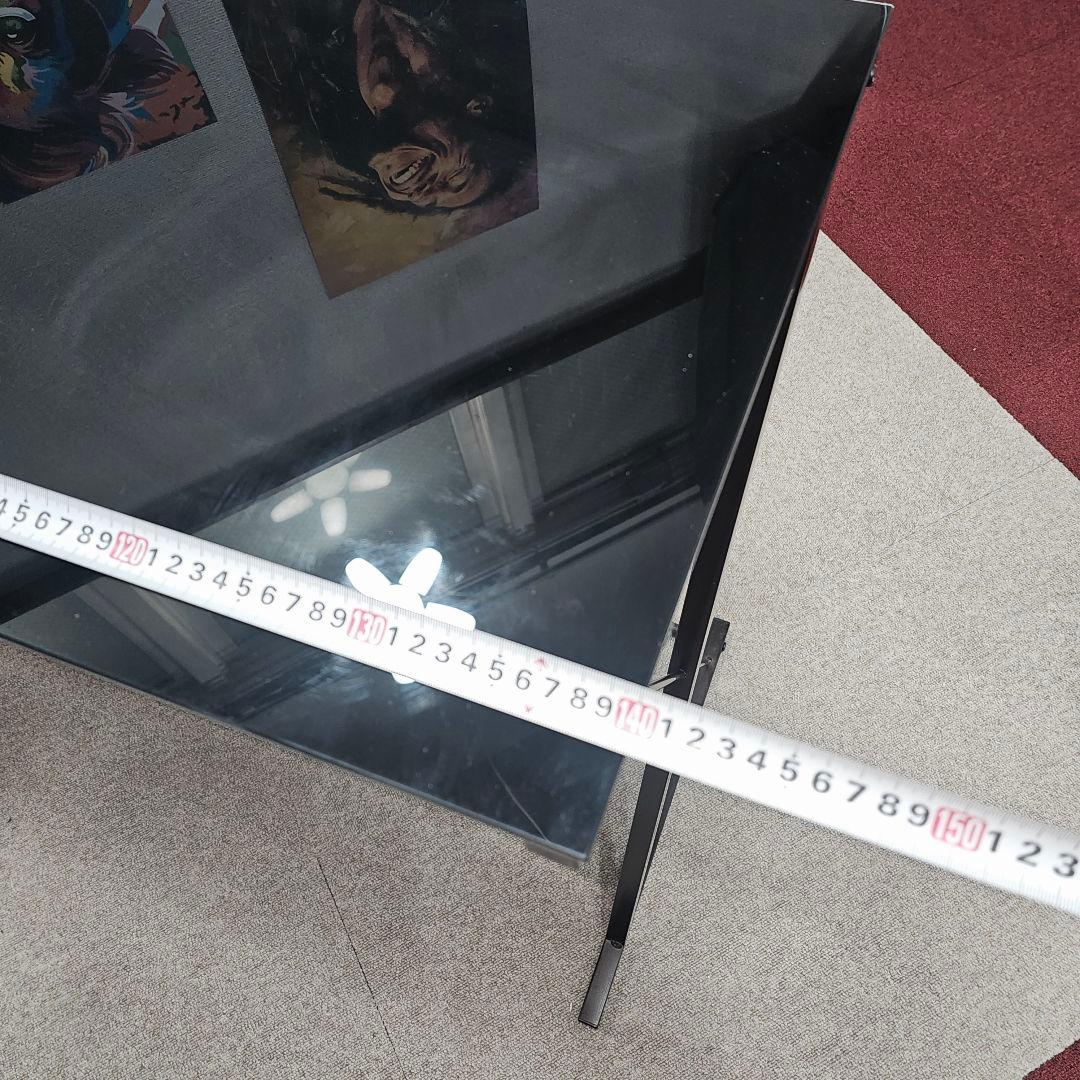 ガラス L字型パソコンデスク 東京23区全域送料無料