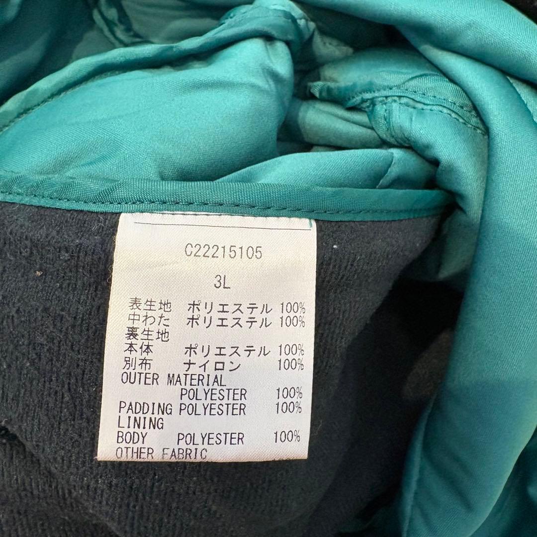 キャロウェイ callaway 中綿ジャケット スターストレッチ 緑 3L