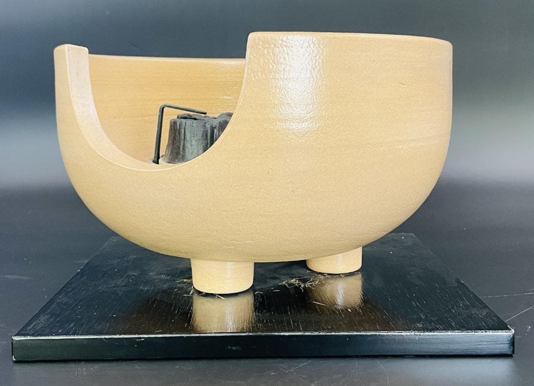 野々田式 電熱式風炉 茶道具 風炉 電熱器付き 動作確認済 R8SC36