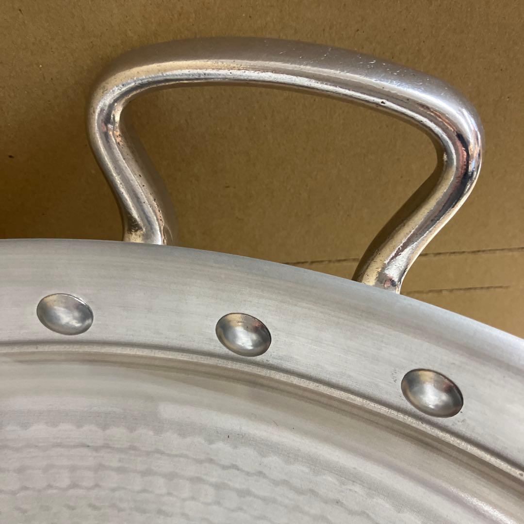 お値下げしました。アカオアルミ料理鍋36㎝業務用