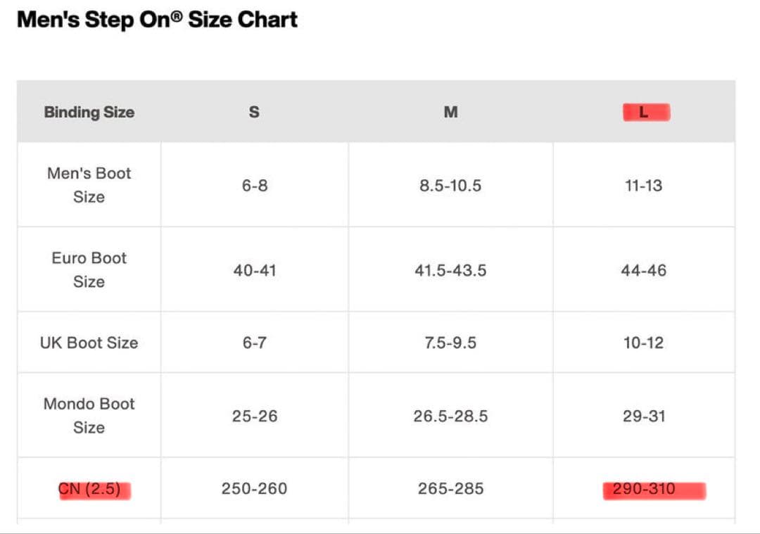BURTONステップオンビンディング RE:FLEX メンズＬ
