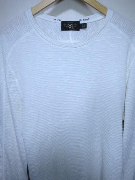 ★ RRL サーマル カットソー L ナチュラル
