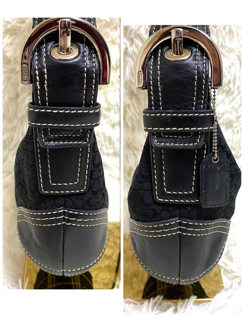 【美品】コーチ coach ワンショルダー SOHOシグネチャー 2154