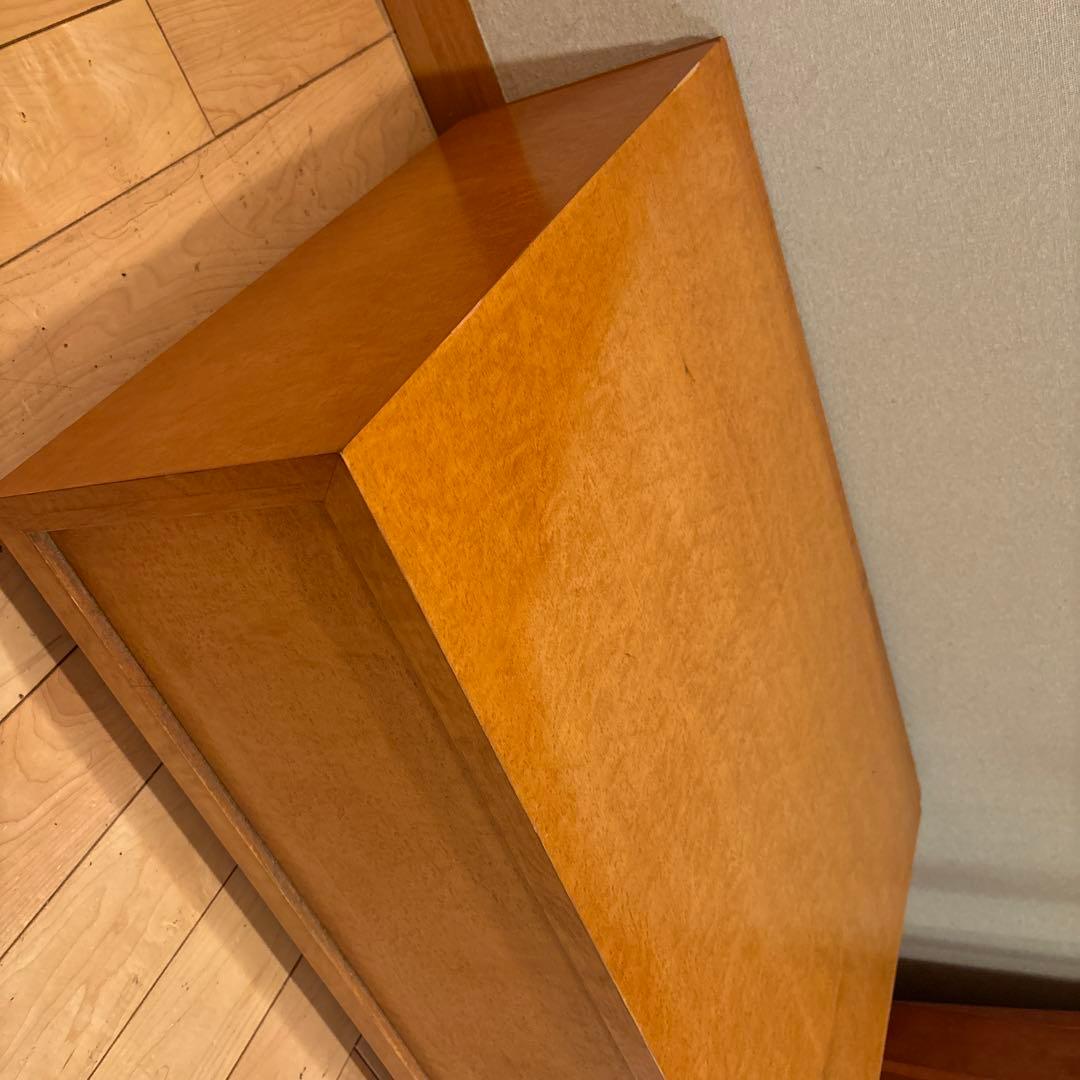 テレビ台　バーズアイメープル　オーダーメイド　天然　 ローボード TVボード