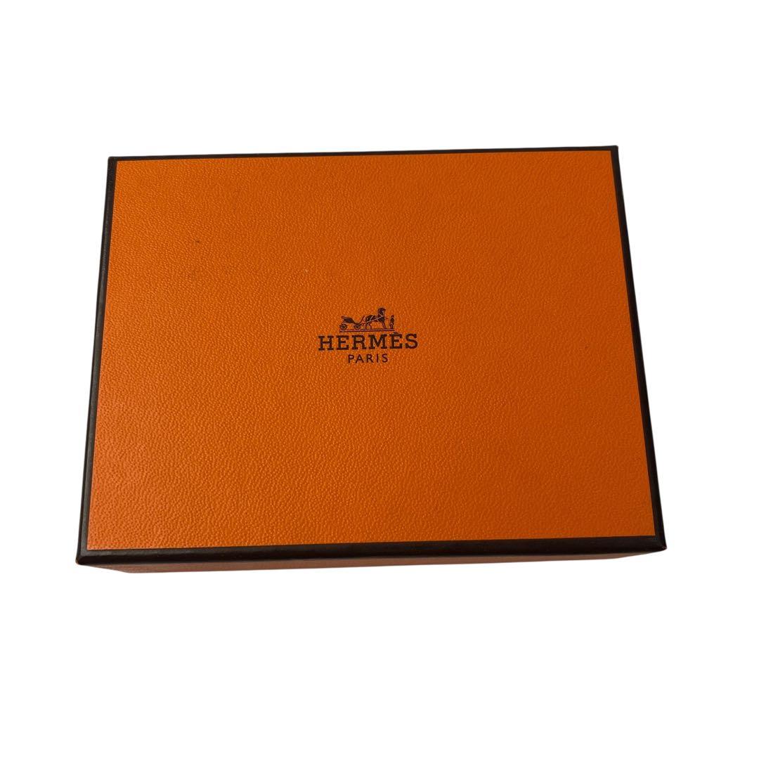 未使用 エルメスHERMES カルメン キーリング ラムスキン U刻印