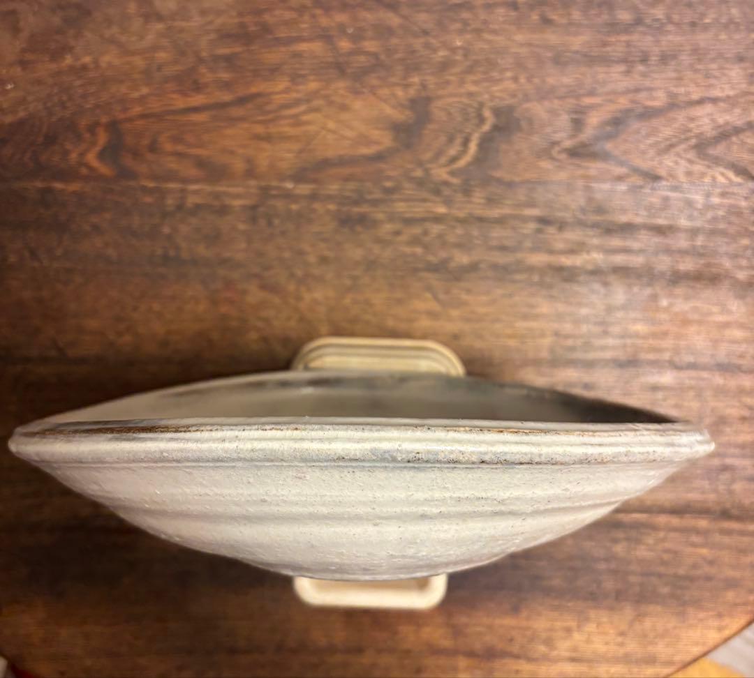 新品未使用 与那国 やちむん 山口陶工房 山口和昇作 大皿 .