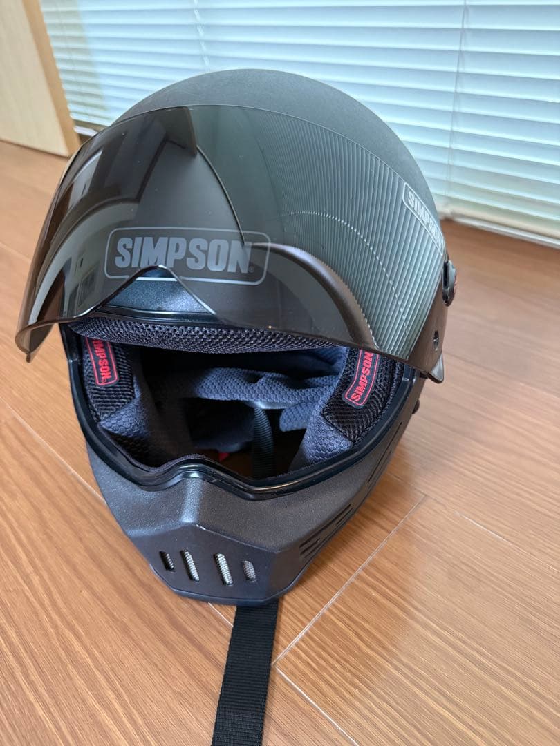 SIMPSON ヘルメット　M30 STONE BLACK 58cm