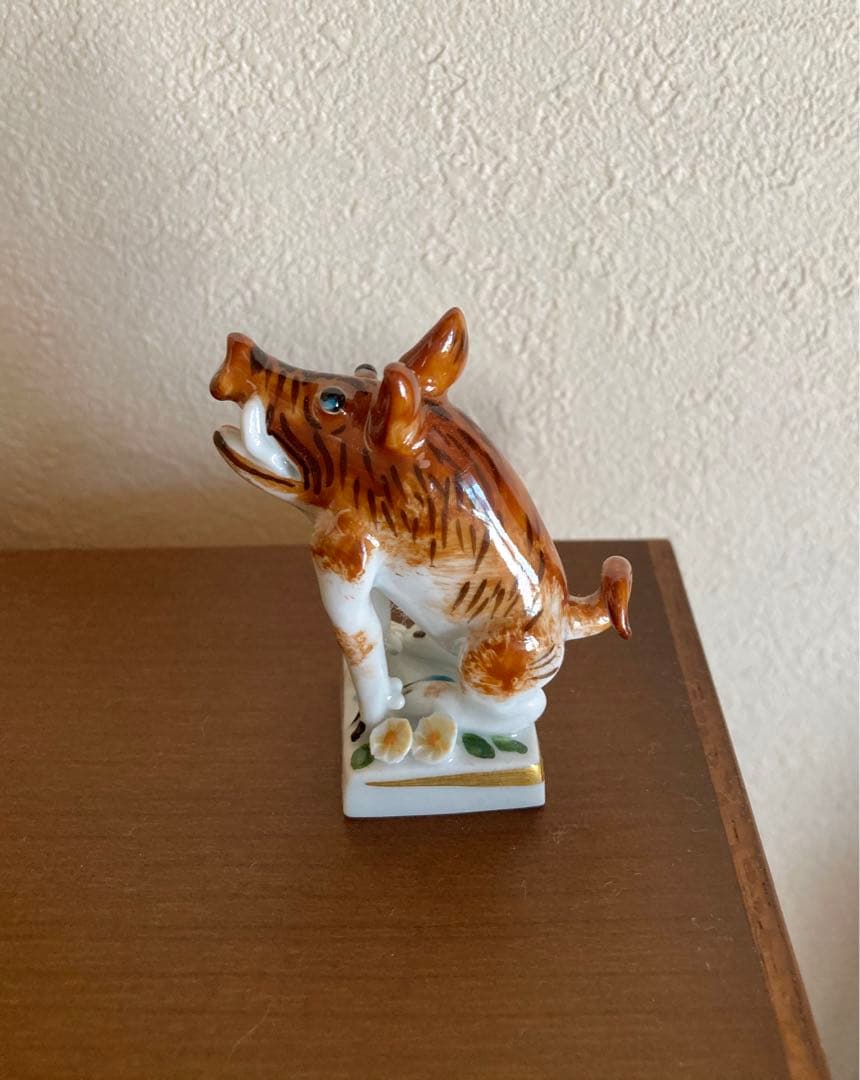 マイセン　干支　イノシシ