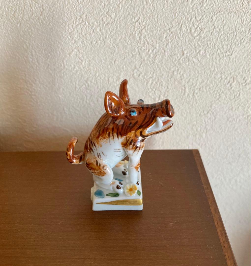 マイセン　干支　イノシシ