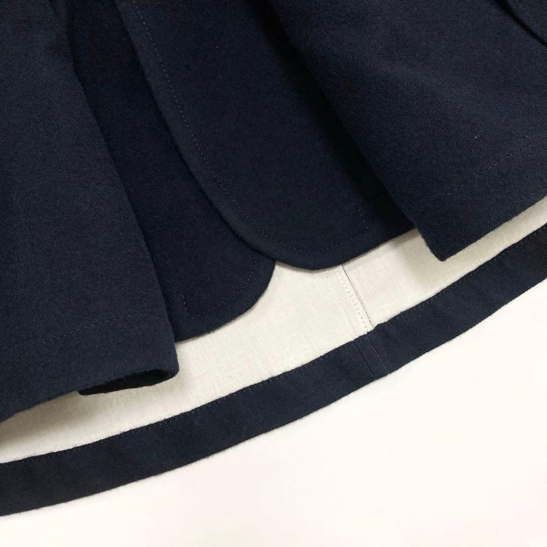 トリココムデギャルソン 21AW フェイクレイヤード ポンチョ ジャケット Ｓ