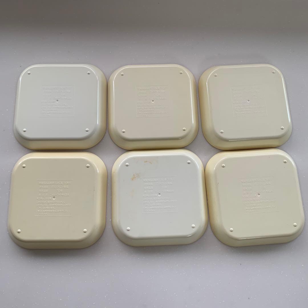 Wacky Races スクエアプレート 6枚セット　色違い有