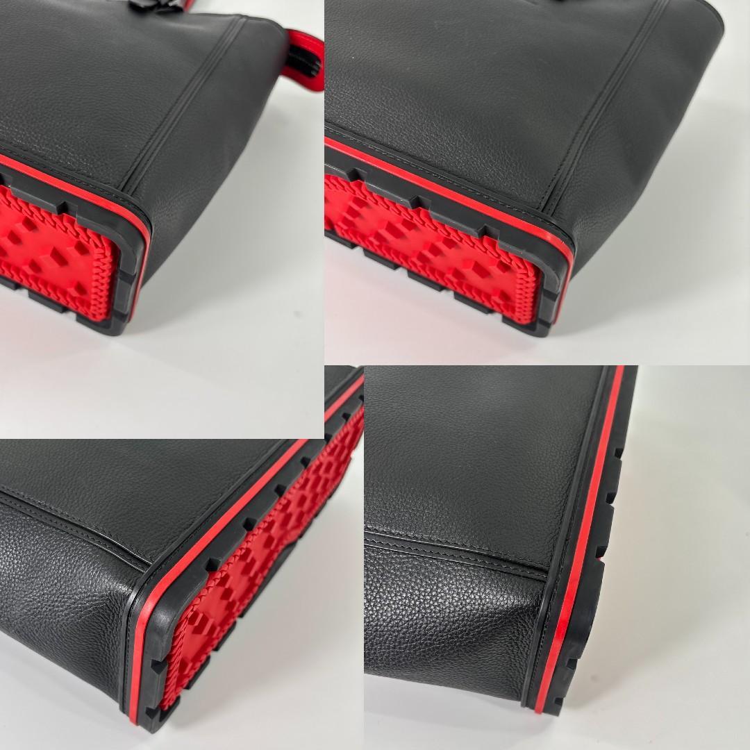 未使用 クリスチャン ルブタン カバイカー トートバッグ メンズ ブラック 黒