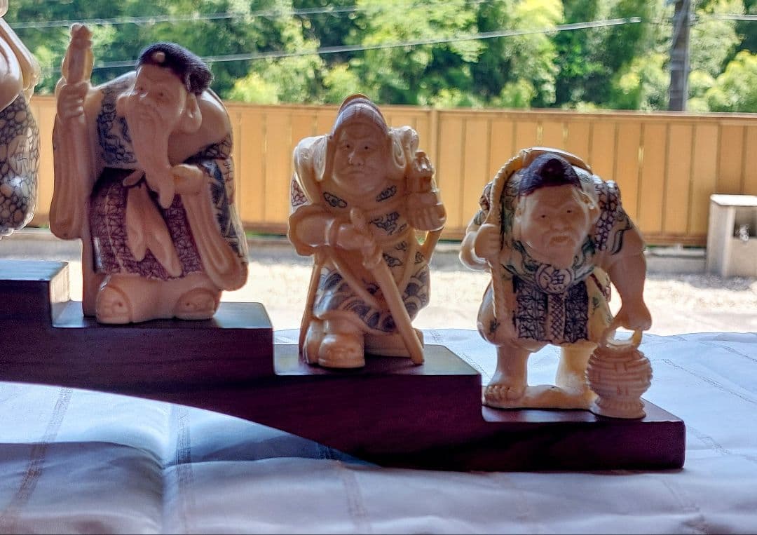 希少品　七福神　開運　パワーストーン　美術品