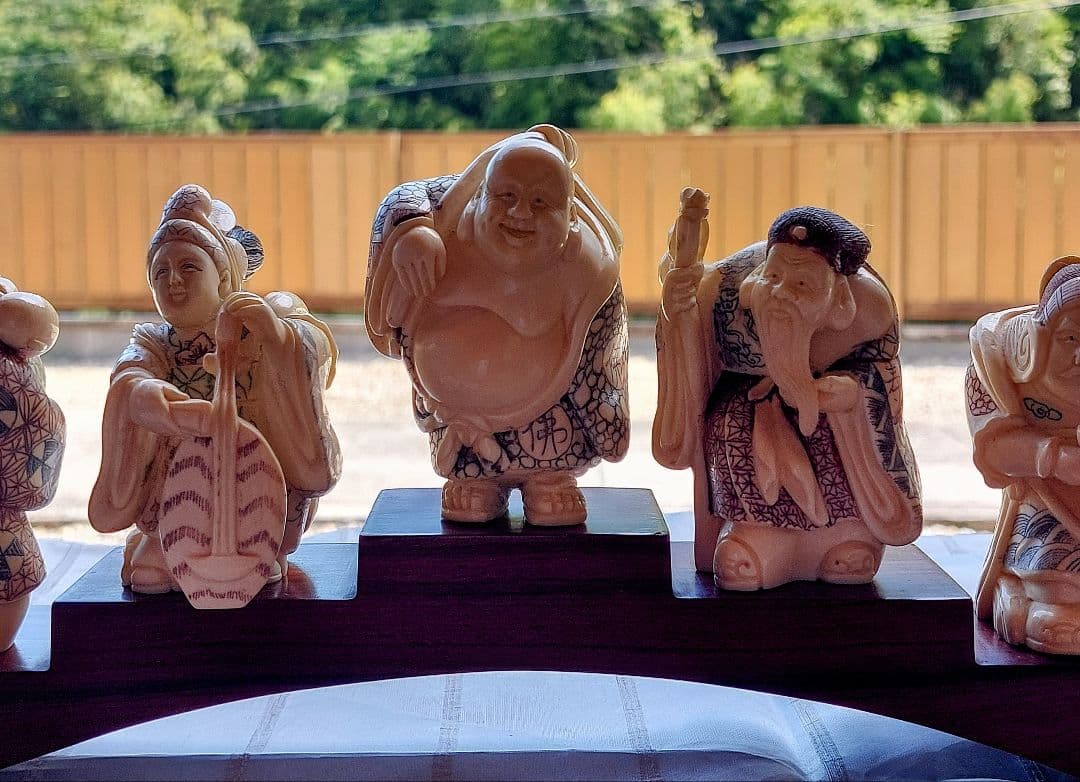 希少品　七福神　開運　パワーストーン　美術品