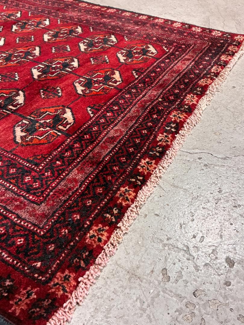 ◉50s vintage◉　162cm×96cm　ペルシャ絨毯　トライバルラグ