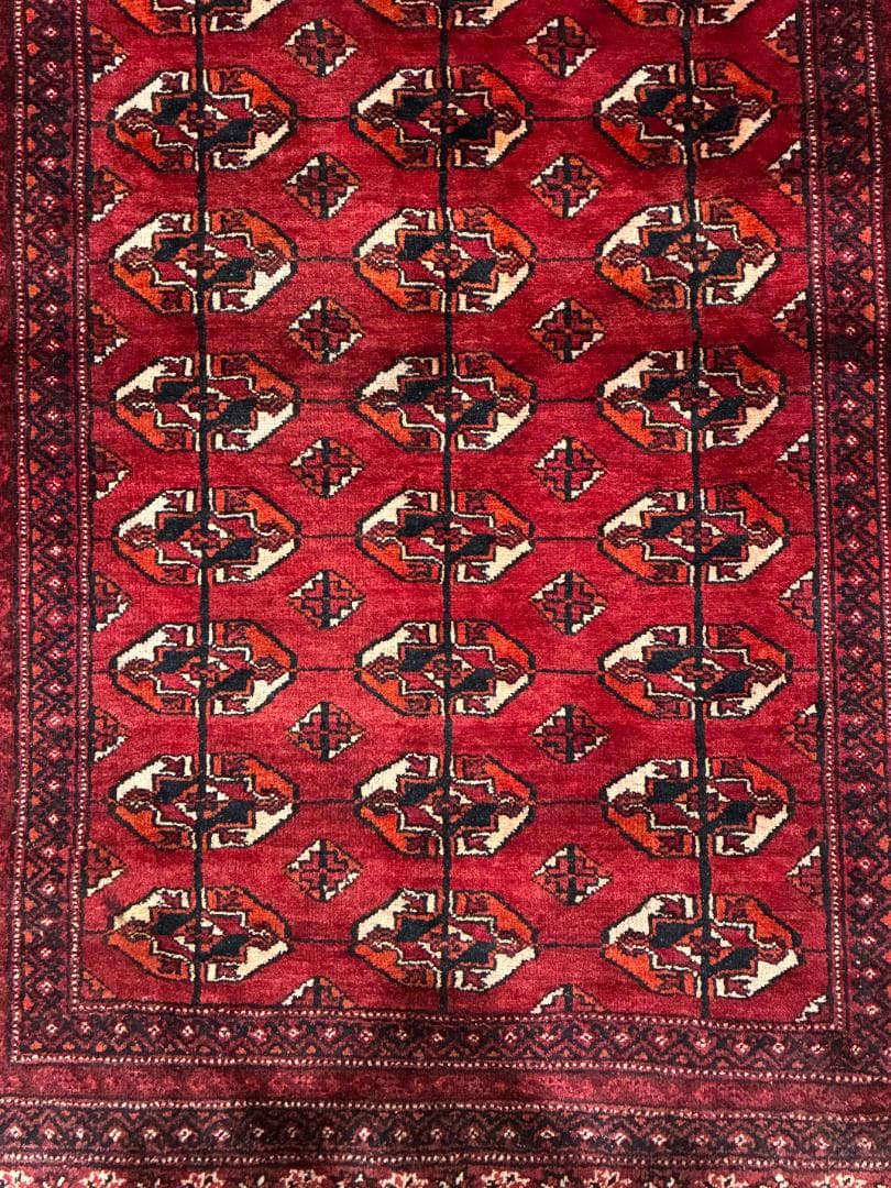 ◉50s vintage◉　162cm×96cm　ペルシャ絨毯　トライバルラグ