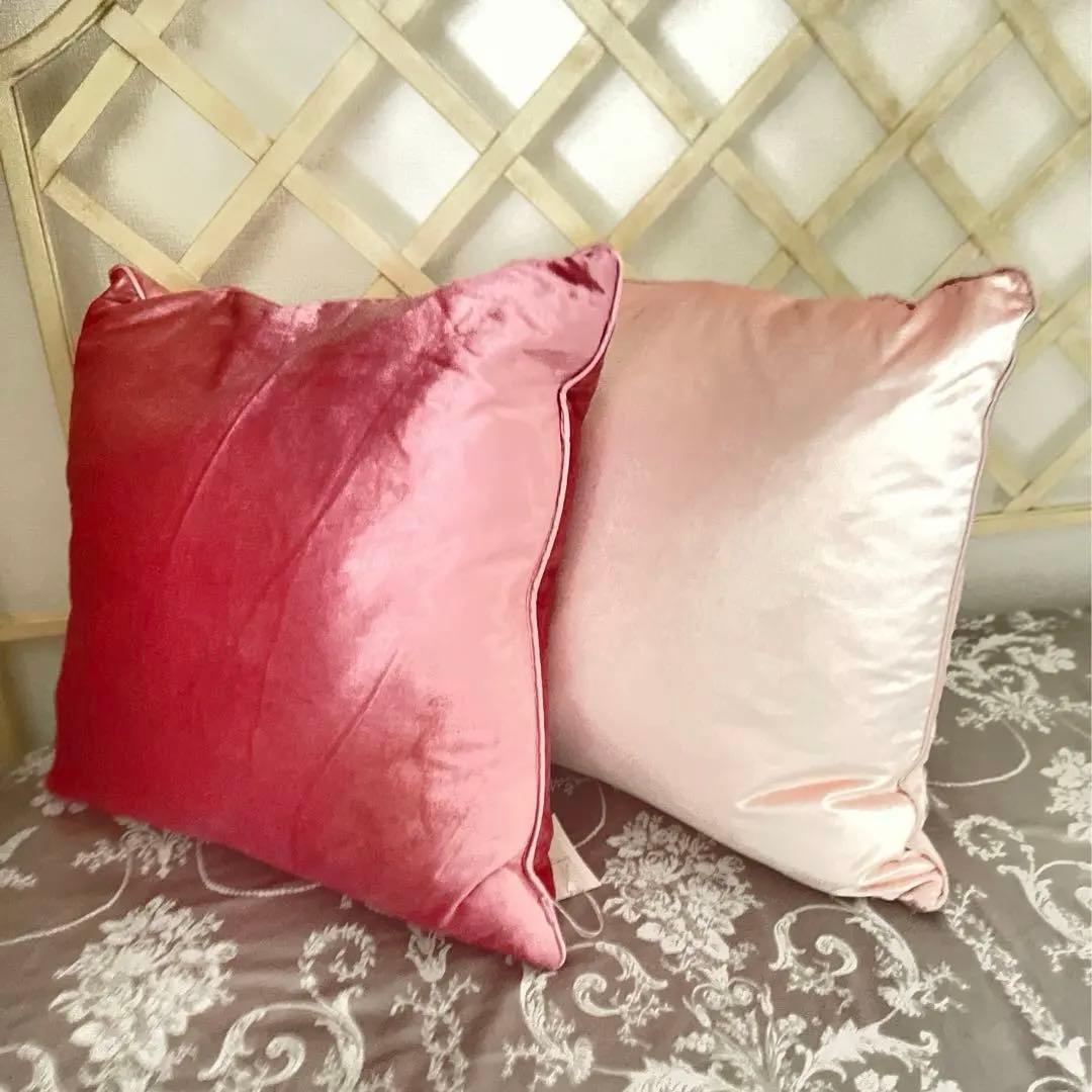 [2枚組]ローラアシュレイ ナイジェラクッション2枚セット　フェザーパッド　新品