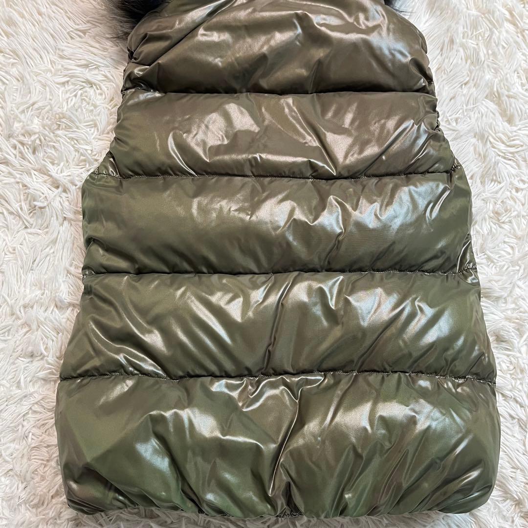 【タグ付き】DUVETICA　ダウンベスト　ラクーンファー　フェザー