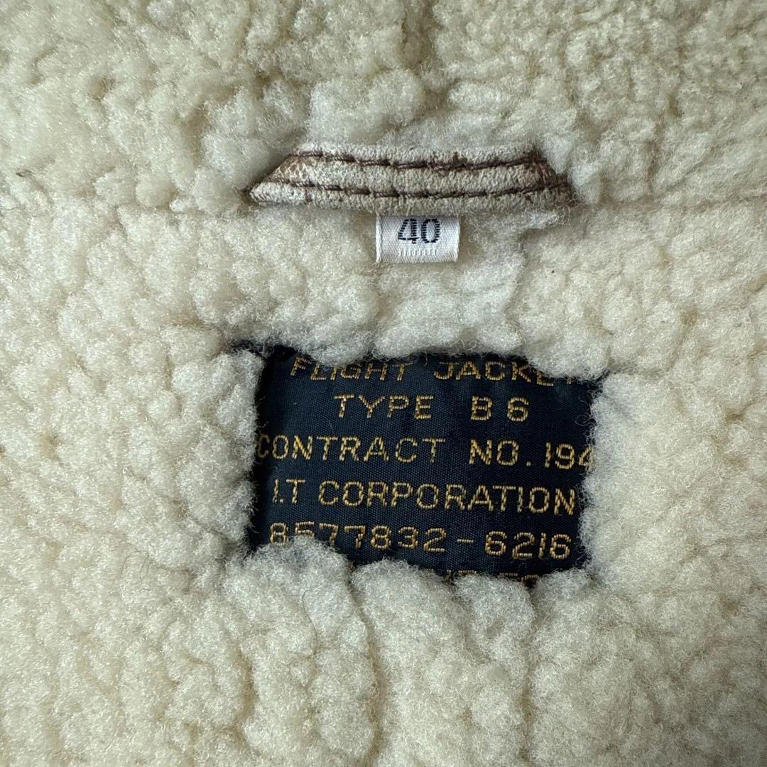 B-6 フライトジャケット　40 ビンテージ加工