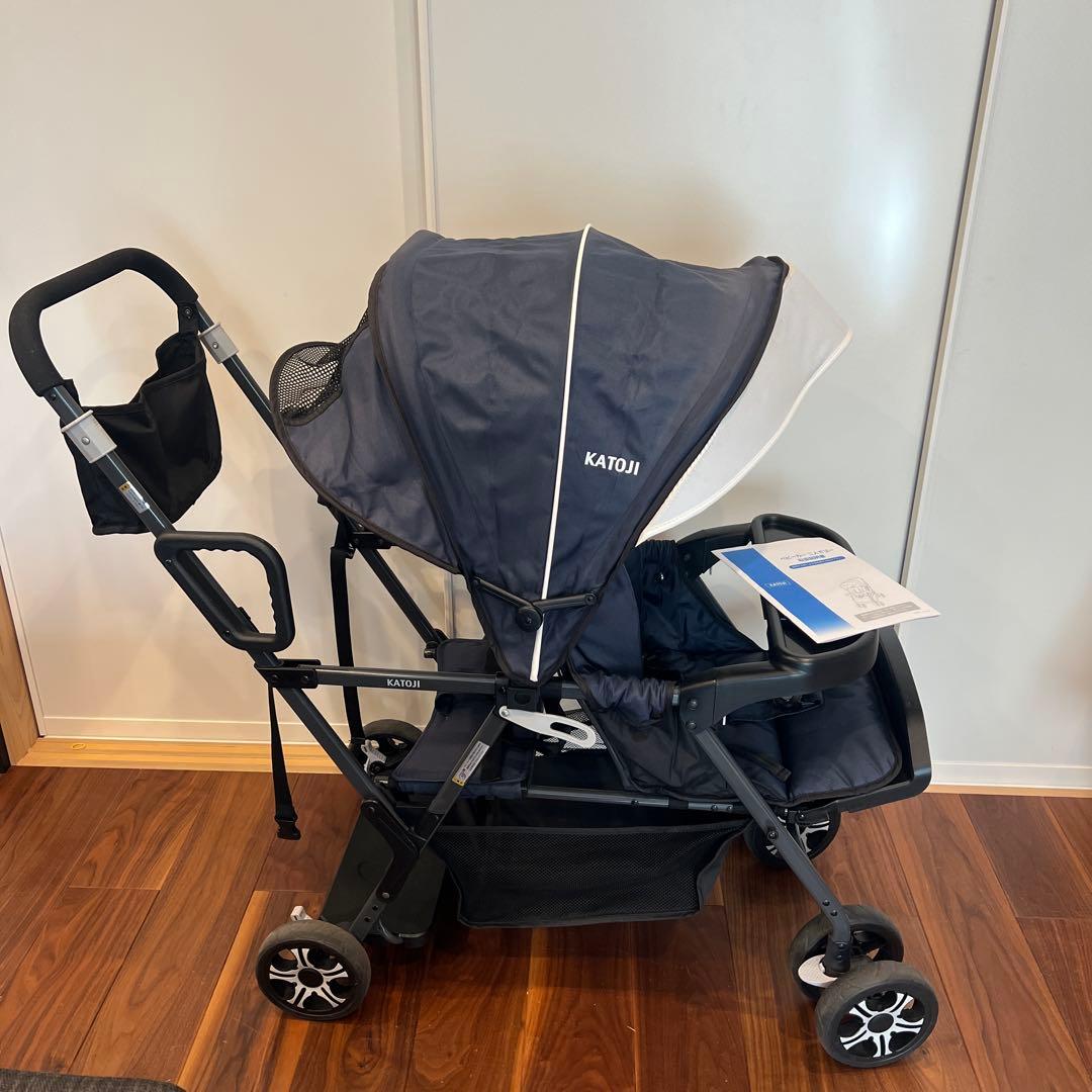 KATOJI ベビーカー 二人でゴー
