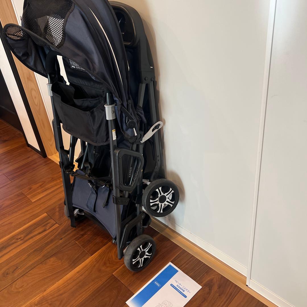 KATOJI ベビーカー 二人でゴー