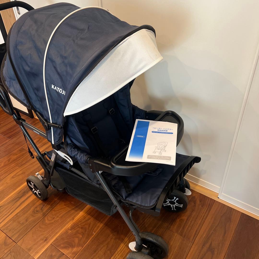 KATOJI ベビーカー 二人でゴー