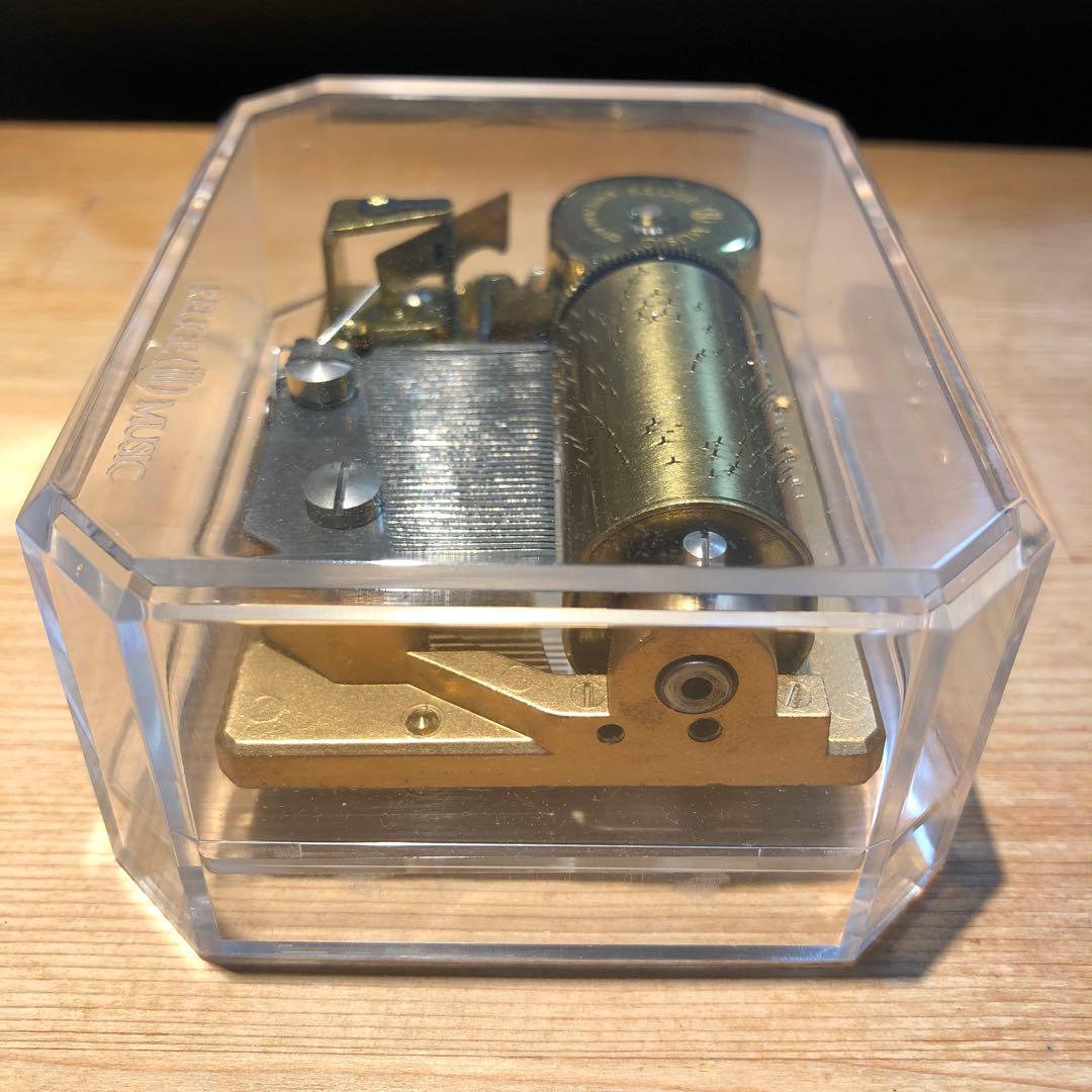 REUGE スイス製 真鍮オルゴール Tristesse 別れの曲　ショパン