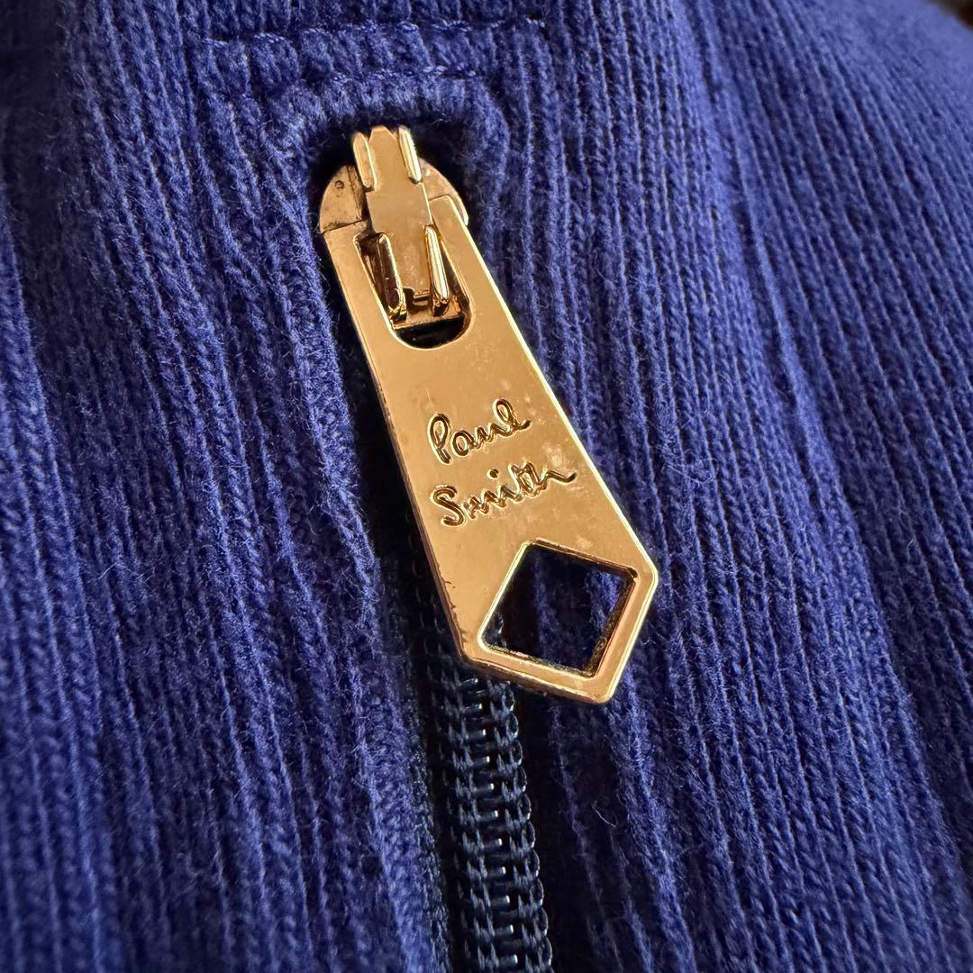 【美品】ポールスミス　MA-1 ブルゾン　マルチストライプ　ゴールド金具　M