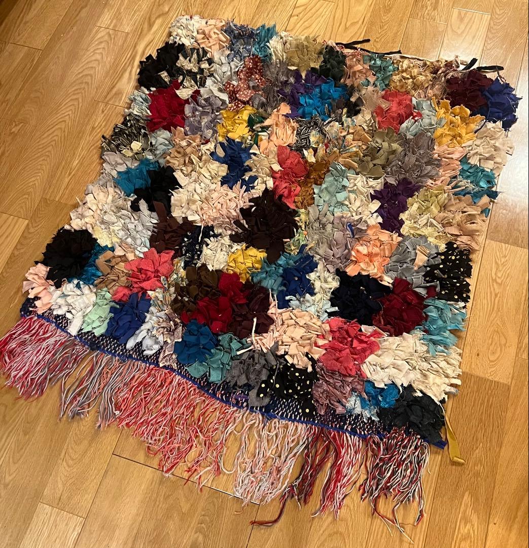 モロッコラグ　カラフル　ラグ・カーペット