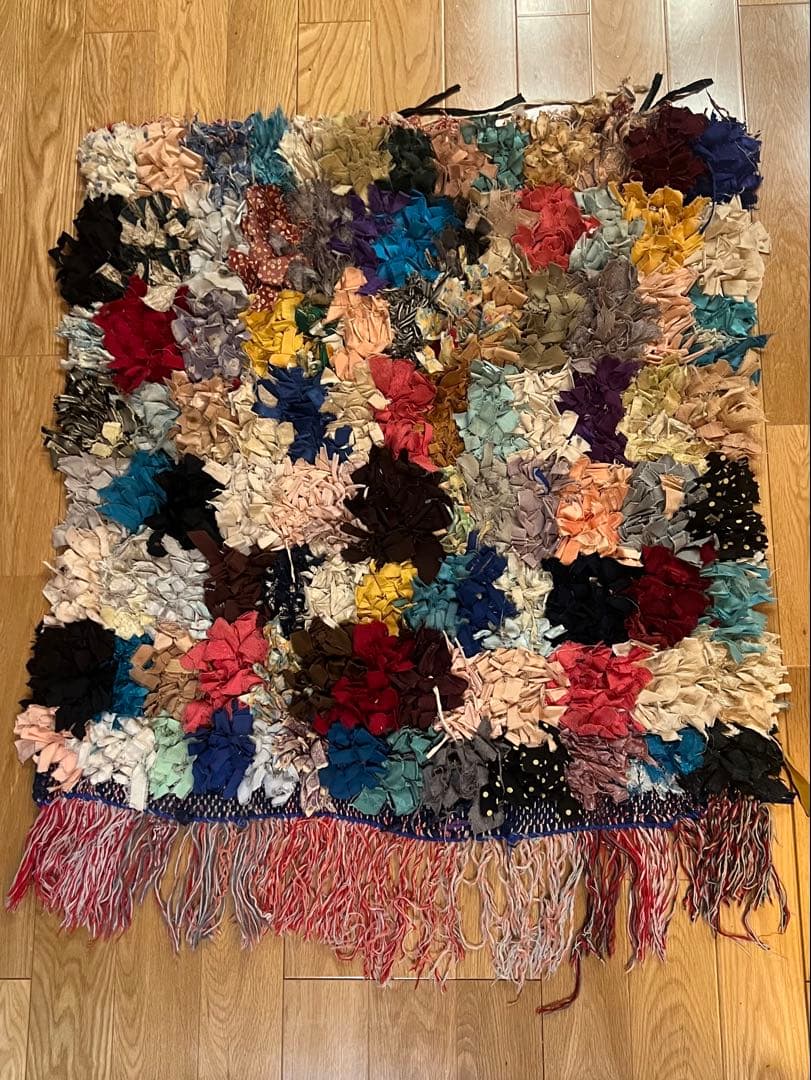 モロッコラグ　カラフル　ラグ・カーペット