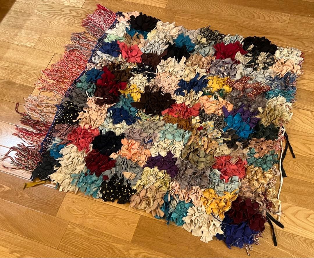 モロッコラグ　カラフル　ラグ・カーペット