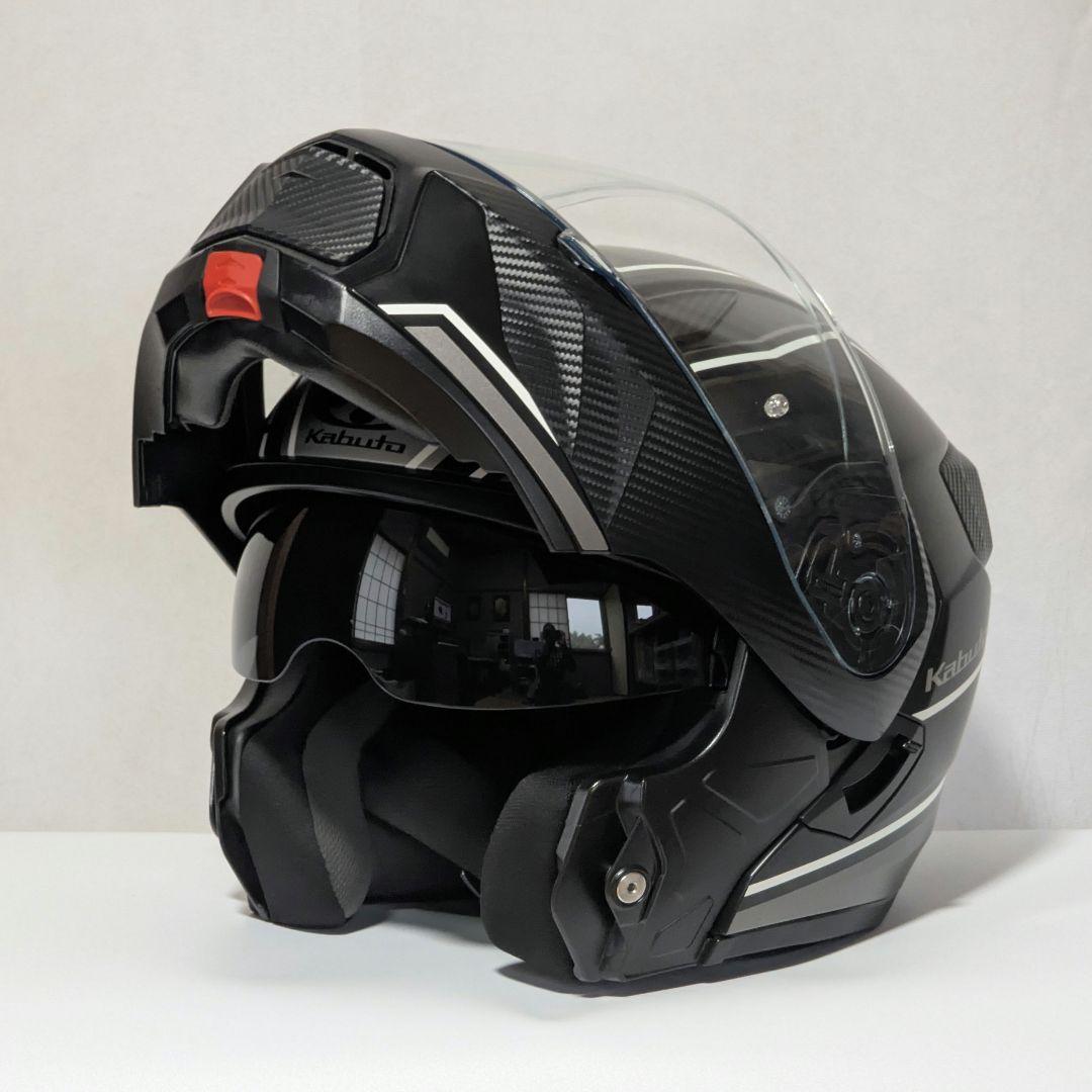 OGK KABUTO RYUKI BEAM フラットブラックグレー M