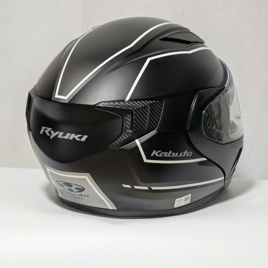 OGK KABUTO RYUKI BEAM フラットブラックグレー M