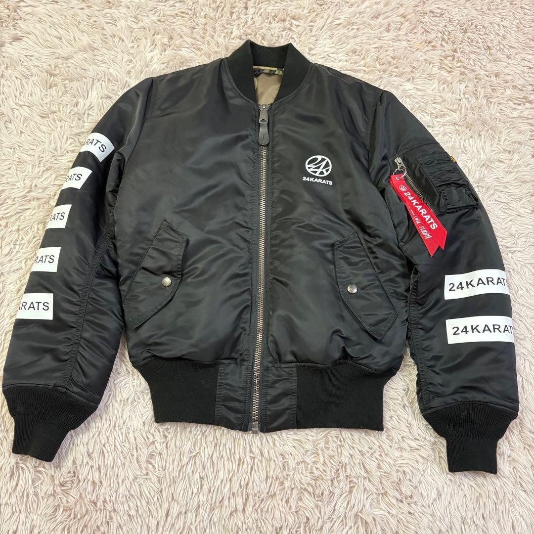 激レア　24karats × アルファ (S) フライトジャケット　ma-1