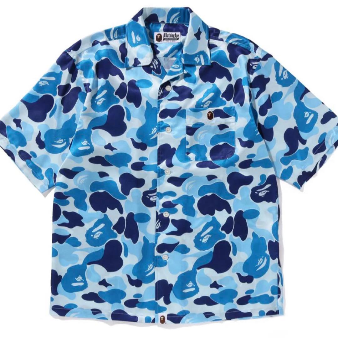 ABC CAMO OPEN COLLAR SHIRT オープンカラーシャツ