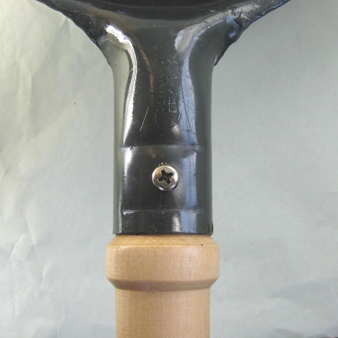 山田工業所 片手鍋 鉄製 30cm 日本製 木柄 アウトドア 中華 山田中華鍋