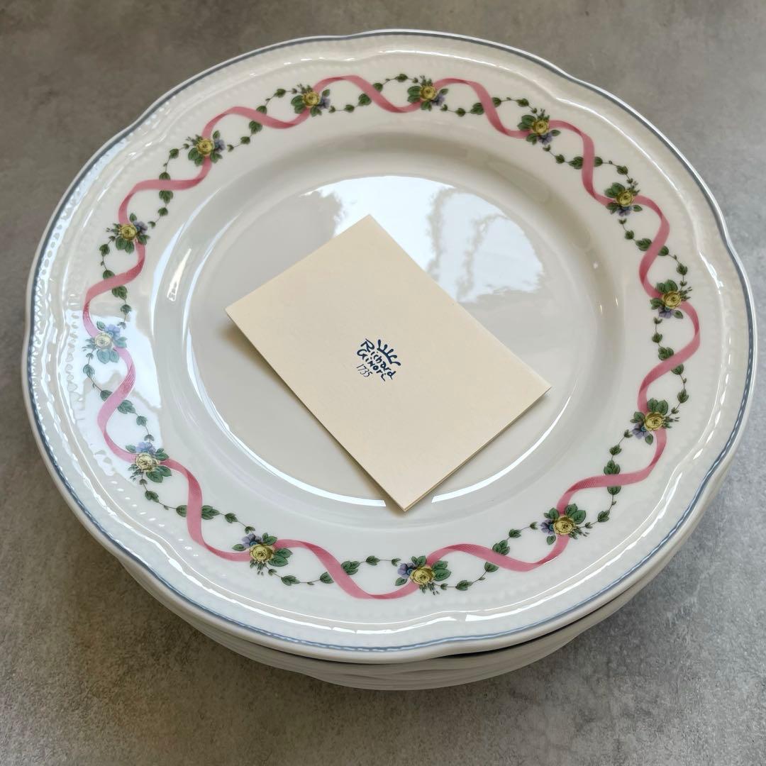 未使用、美品、リチャードジノリ プリマベーラ 25cm プレート5枚set