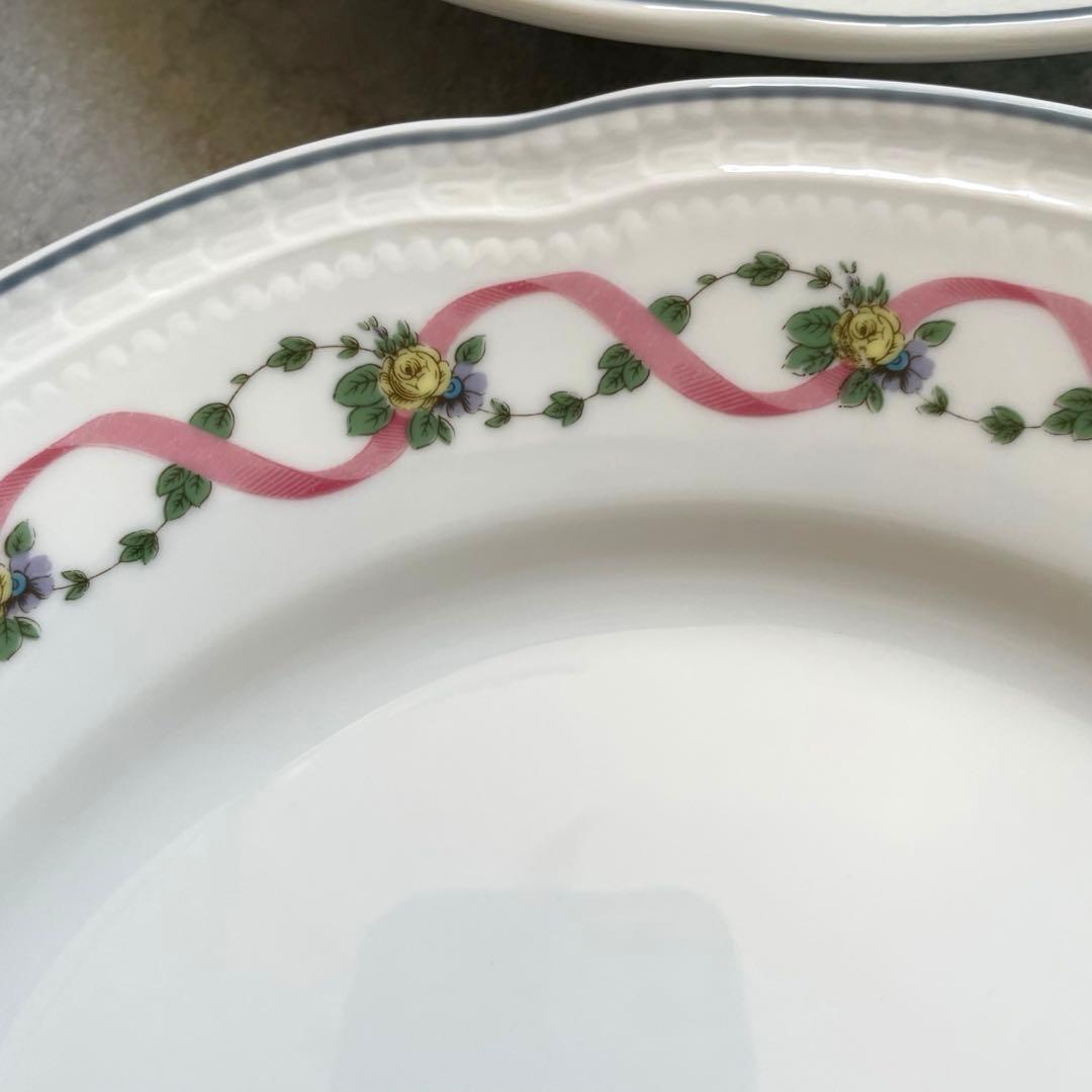 未使用、美品、リチャードジノリ プリマベーラ 25cm プレート5枚set