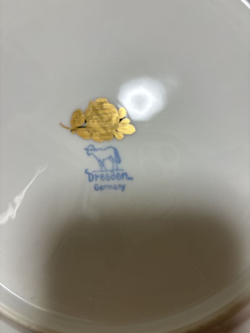 ドレスデン　アンブロジウス・ラム工房　プレート　アンティーク