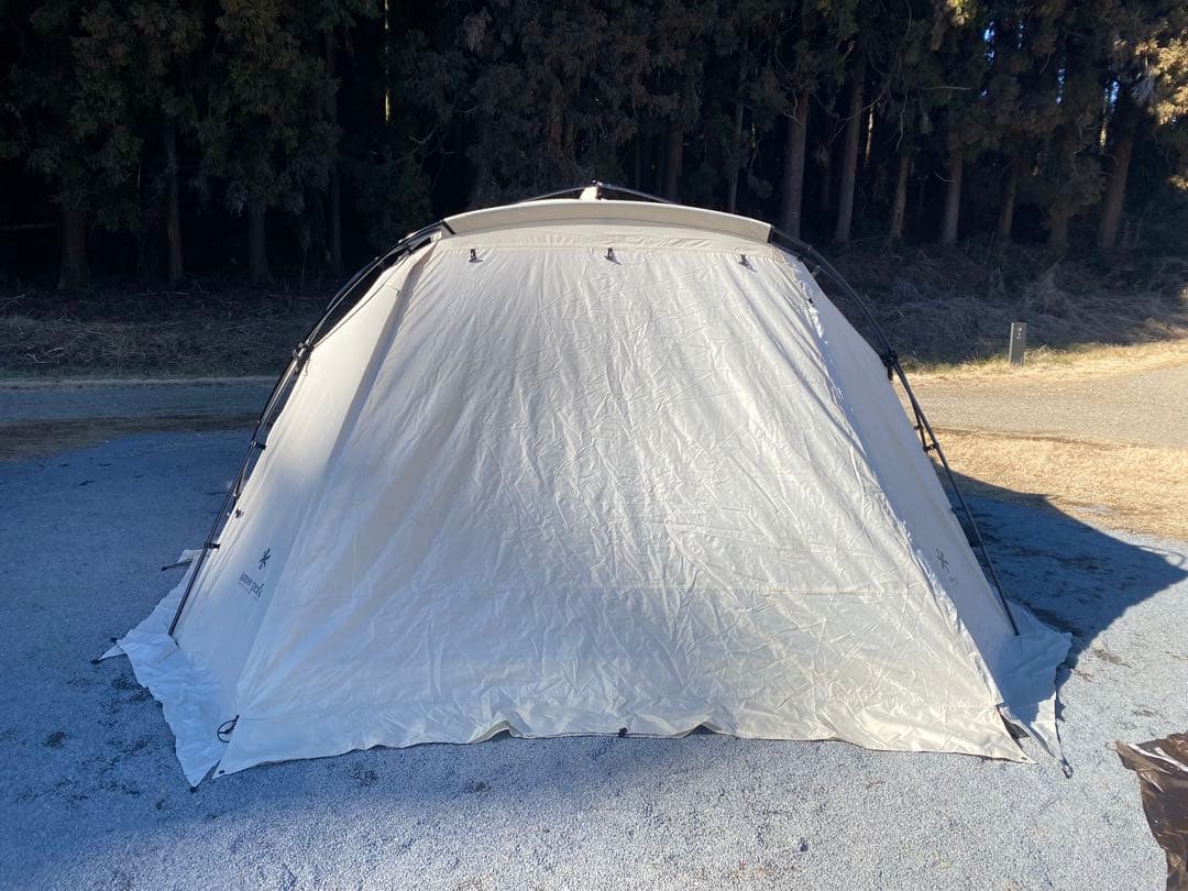 雪峰祭ランドロックPro アイボリー　専用マット、シート付　インナーテント未使用