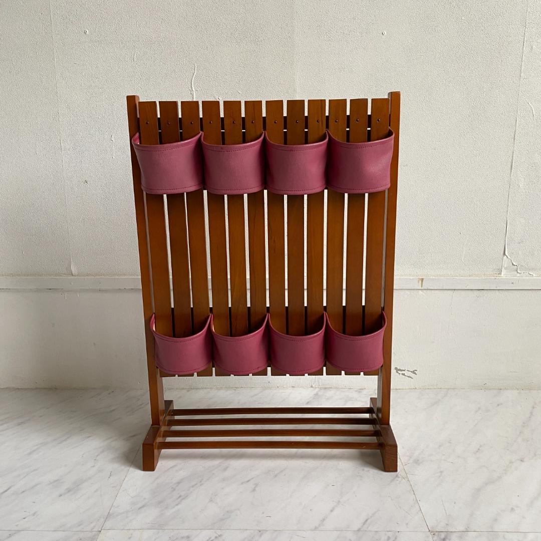 昭和レトロ カリモク オールドカリモク スリッパラック 多目的ラック 中古