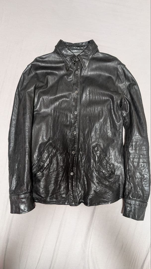 BACKLASH ベルギーショルダーシャツ 1295-04 Lサイズ