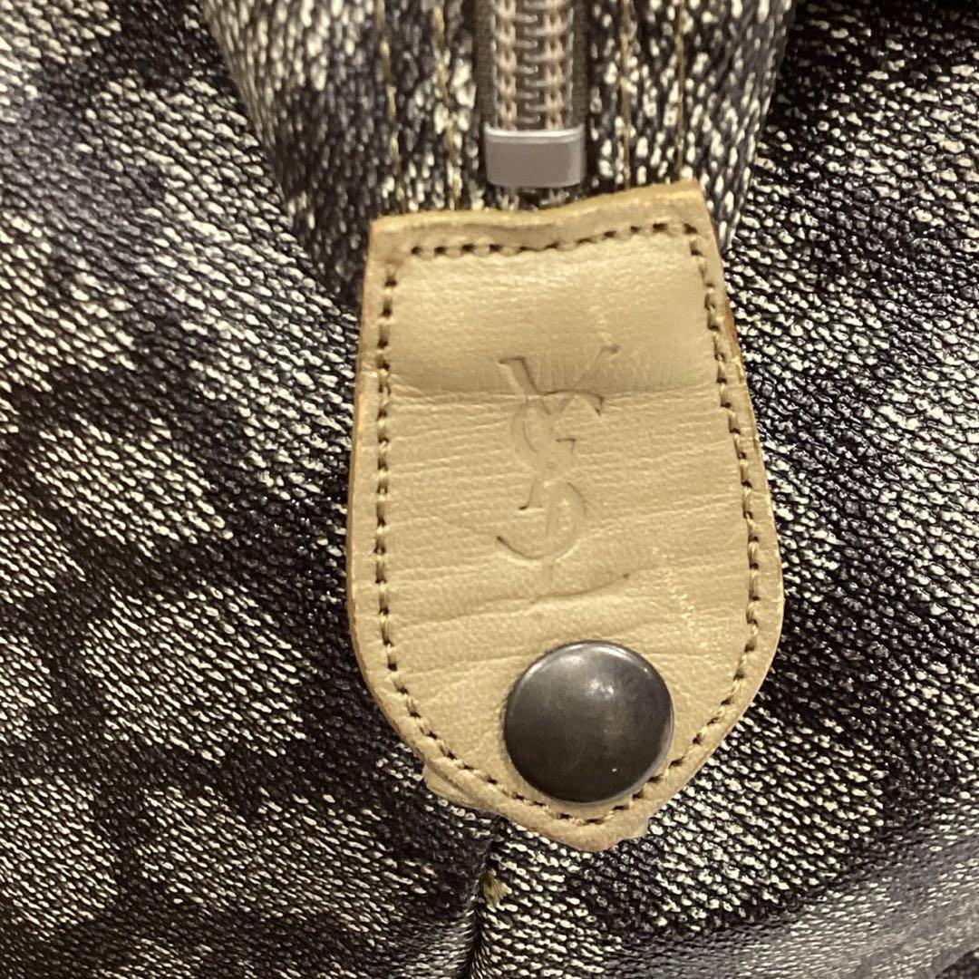 【Yves Saint Laurent】ジラフ★ボストンバッグ ★良品【YSL】