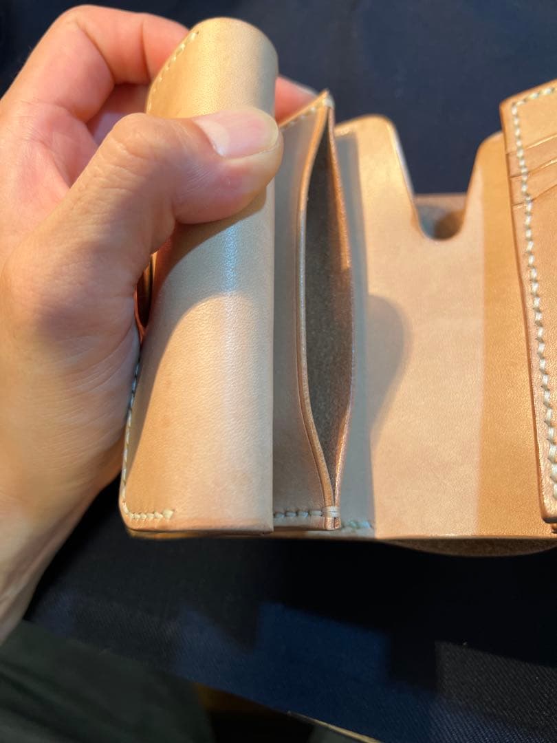 専用ご依頼品　ミドルウォレット？ミニウォレット？財布　ヌメ革