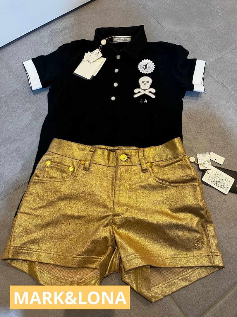 【新品】MARK&LONA 上下セット　ゴルフウェア