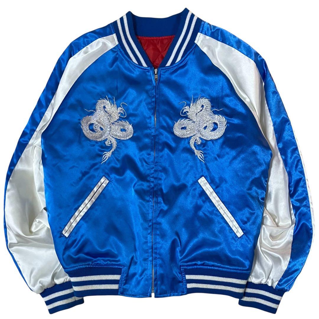 Hoshihime 星姫 JAPAN 龍 刺繍スカジャン 日本製 キルティングS